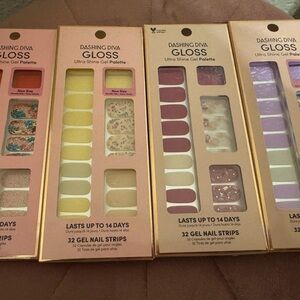 Dashing Diva Gloss Gel Nail Strips Set